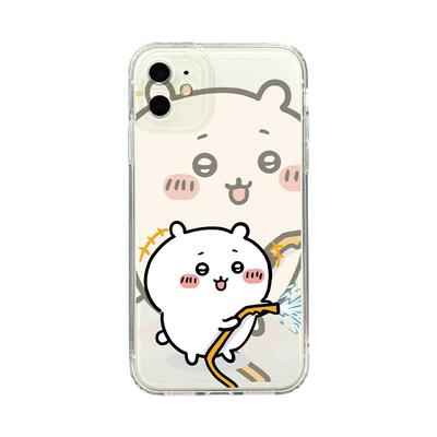 chiikawa适用苹果16手机壳iPhone14promax乌萨奇12吉伊卡哇mini透明15plus新款13情侣12渍水11可爱xs趣味xr套