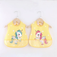 Два куска рисового кармана (единорог) желтый