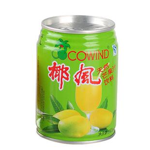 山东特产椰风挡不住芒果汁浓缩浆易拉罐饮料果汁纯整箱芒果汁饮料