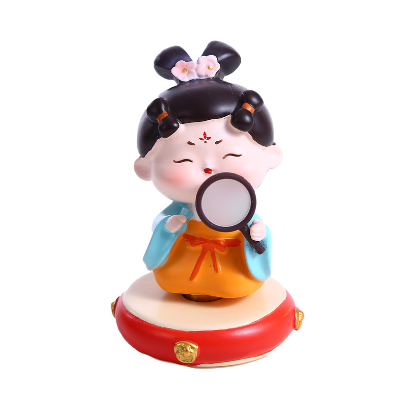 河南洛阳文创纪念品唐仕女转转桌面摆件装饰特产伴手礼物特色礼品