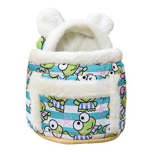 猫包外出便携冬季保暖可爱宠物胸前双肩背包冬天狗狗出行猫咪用品