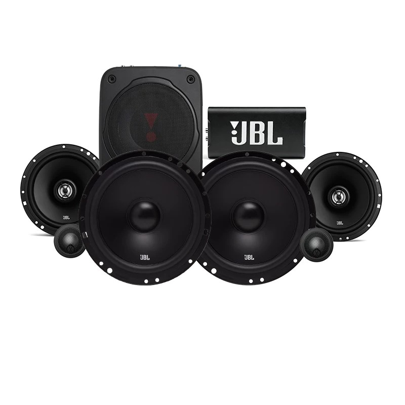 JBL汽车音响改装stage1601CFS套装喇叭全车专用喇叭DSP超薄低音