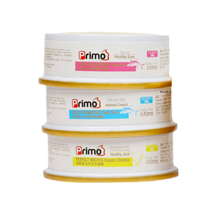 整箱特惠-Primo猫罐头成幼猫猫罐50g*24去毛球促消化猫咪补水零食