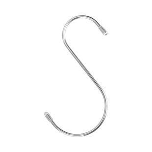 加大号实心加粗不锈钢S型大开口s形挂钩家用厨房加长大挂钩置物勾