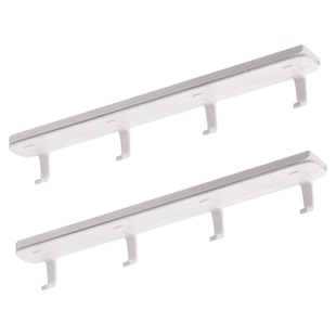 抽拉式可伸缩缝隙挂钩免打孔壁挂粘钩厨房置物架挂钩浴室卧室粘贴