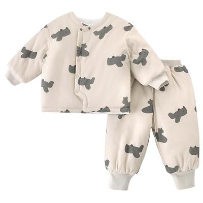 巴厘小猪宝宝加厚保暖冬季两件套