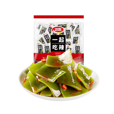 20 片亲嘴烧+5 包大刀辣条