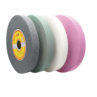 砂轮100/125/150/200/250陶瓷砂轮棕刚玉平行砂轮绿碳化硅白刚玉