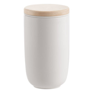 emoi基本生活杯子陶瓷双层茶杯茶壶一体单人隔热办公室无手柄水杯