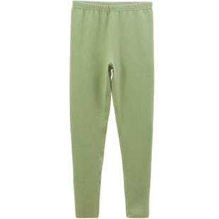 无痕保暖裤双面德绒打底裤加长秋裤女高个子内穿加厚弹力大码衬裤