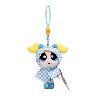 YUYI正版联名雨衣飞天小女警泡泡玩偶毛绒公仔书包包挂件钥匙扣女