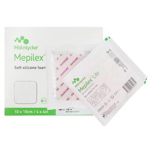 Mepilex 美皮康自粘无边泡沫敷料284100软聚硅酮褥疮溃疡烧伤