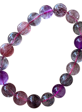 天然顺发三轮骨干超七单圈手链女