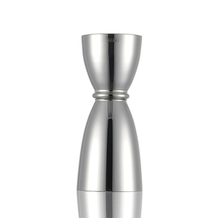日本进口YUKIWA量酒器 盎司杯 分酒器 盎司器 量筒量杯金色量酒器
