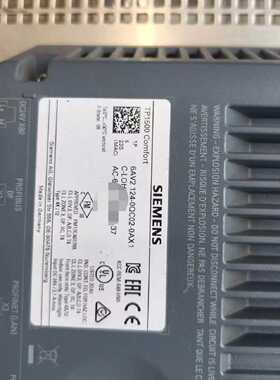 溢价-TP1500 Comfort触摸屏，型号6AV2 12
