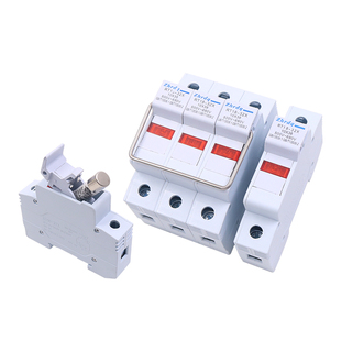 正浩RT18-32X熔芯3P陶瓷1P保险丝16A 6a熔断器5底座1A管式10*38mm