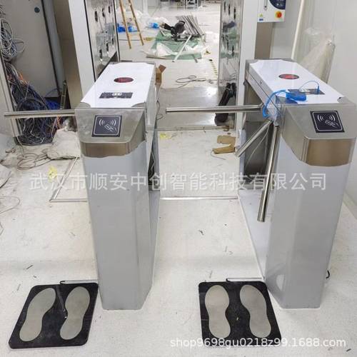 ESD静电测试系统防静电三辊闸摆闸工厂无尘车间闸机人脸机三棍闸