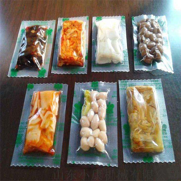 酸菜全自动拉伸膜真空包装机 年糕自动真空包装机 香肠连续真空机