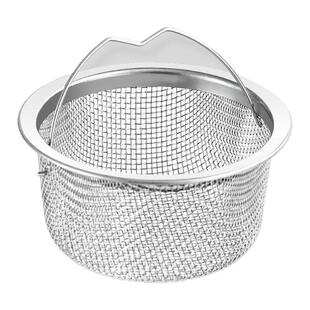 厨房水槽垃圾过滤网洗菜盆漏斗洗碗水池不锈钢下水道防堵提笼盖器