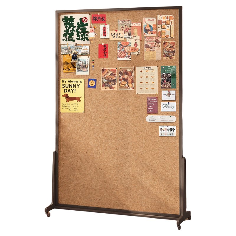 Brandland立式屏风磁吸软木板