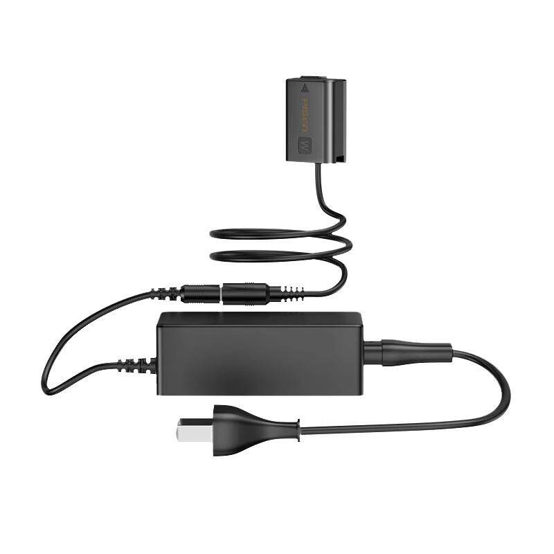 品胜fw50假电池外接电源适用sony索尼zve10 zv-e10 zve10L a6400直播6500 a6000模拟