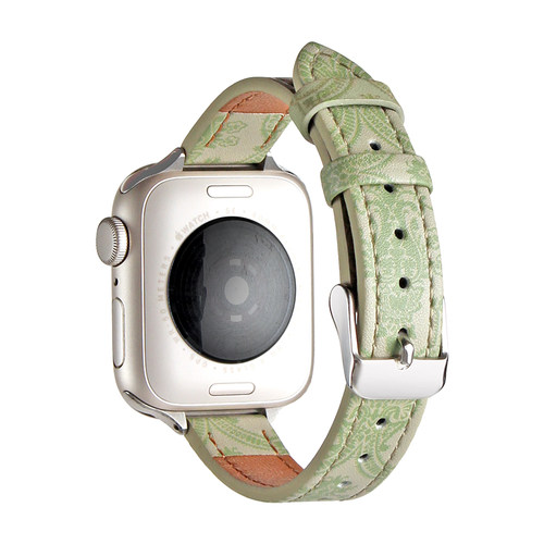 适用苹果iwatch10/9/8手表带高级applewatch九十表带s11s10s9s8s7s6夏天小众新品applewtch表带se真皮男女款