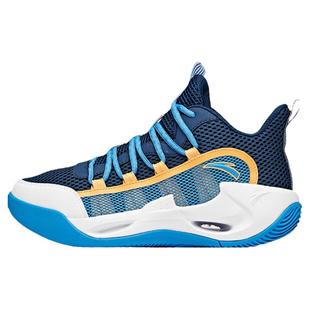 安踏男童篮球鞋儿童高帮运动鞋网面透气中大童球鞋男童鞋官方旗舰