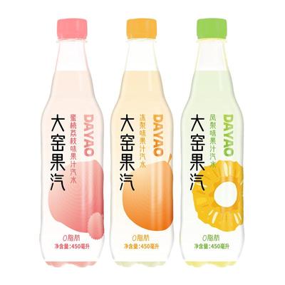大窑果汽450mL冻梨蜜桃荔枝味