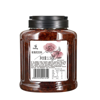 盾皇玫瑰花茶浆烘焙茶原浆玫瑰酱
