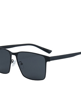 偏光防紫外线方型简约高清墨镜