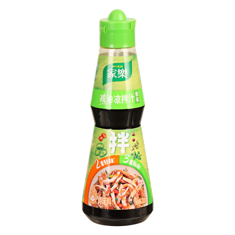 家乐鲜香椒麻凉拌汁调味料家樂家用拌菜拌面鸡丝黄瓜麻辣海鲜捞汁