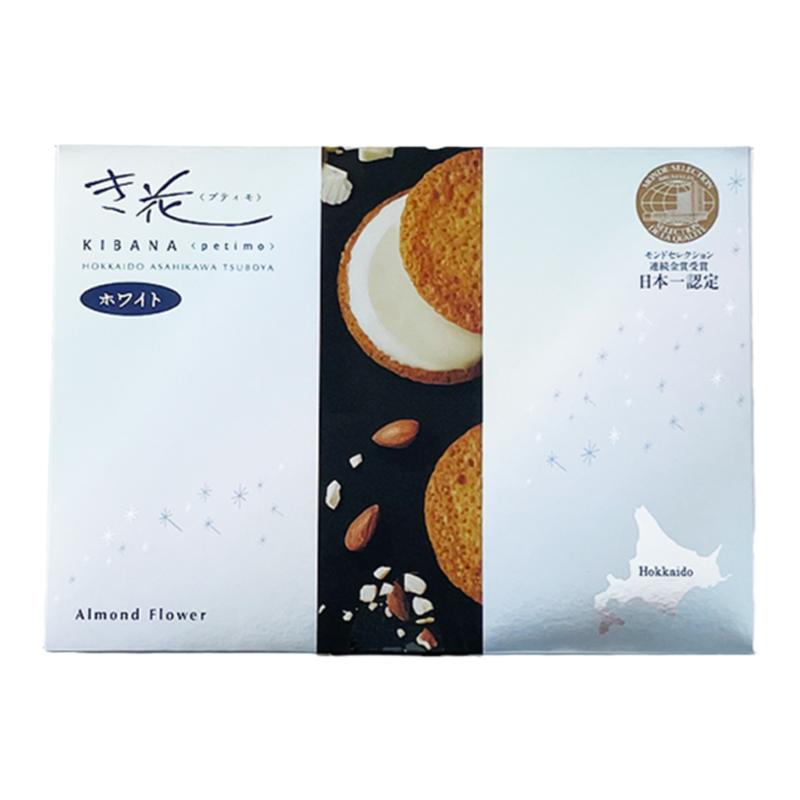 壶屋雾花杏仁白巧克力夹心饼干