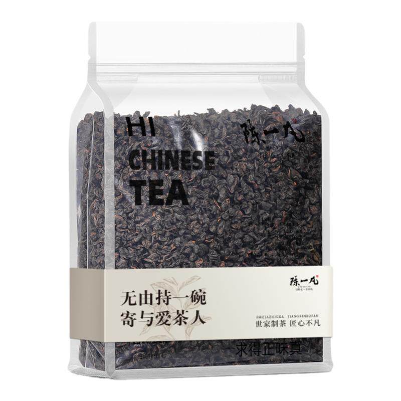 陈一凡黑乌龙茶叶油切黑乌龙茶浓香型高山乌龙茶大分量冷萃冷泡茶
