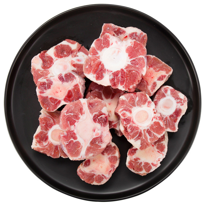 澳洲进口谷饲牛尾巴去皮新鲜整根牛尾骨冷冻生鲜牛肉煲汤食材500g