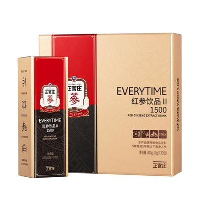 韩国正官庄红参饮品高丽人参