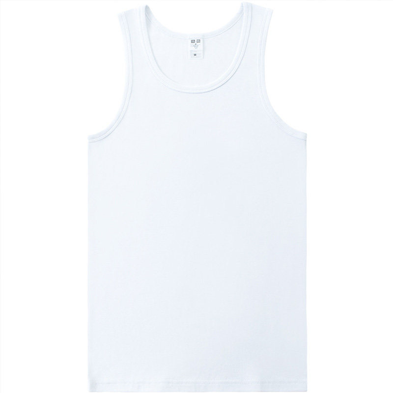 Vest Up美式修身重磅运动背心健身无袖T恤男潮流百搭弹力棉打底