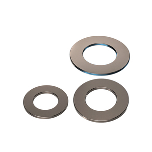 国标TA2纯钛平垫圈钛合金垫片加厚介子华司M3M4M5M6M8M10M12-M30