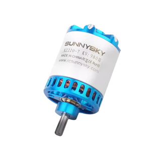 朗宇X2220三代V3航模无刷电机固定翼滑翔运动竞技巡航飞机新蓝白