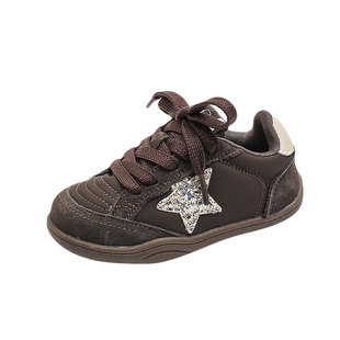 书萌儿童休闲板鞋春秋新款1-3-6岁男女小童鞋防滑软底运动鞋加绒