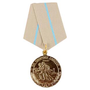 冷战时代 复刻苏联保卫敖德萨奖章 苏俄纪念章 俄罗斯红场纪念品