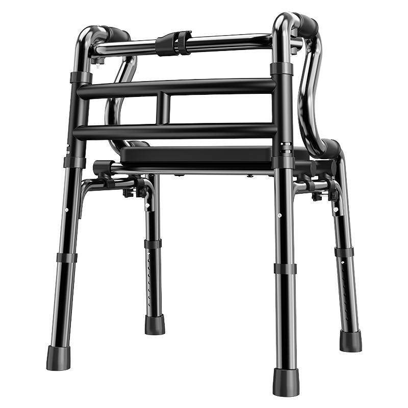 贝石老人行走可坐防摔助行器