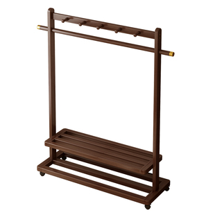 可移动衣帽架落地卧室床边放脱下的衣服置物收纳架客厅家用挂衣架