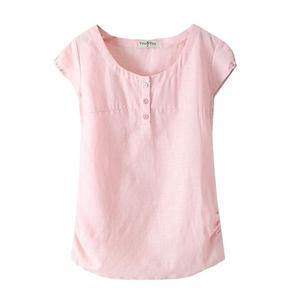 好胖妹大码女装 热天休闲衣服女2021年新款 胖mm短款上衣遮肉衬衫