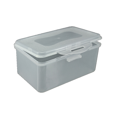 沥水长方形包装盒有孔白色塑料盒