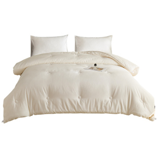 多喜爱大豆提花春秋被四季子母被子学生宿舍抑菌云朵被芯加厚冬被