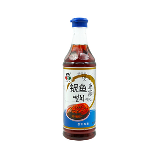 小伙子银鱼鱼露500g韩国鱼露 辣白菜泡菜腌料 鱼酱油虾油 包邮
