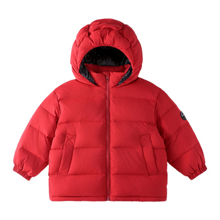 男童羽绒服冬季2025新款儿童男孩冬装三防面包服连帽外套保暖上衣