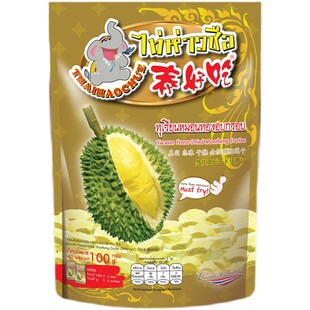 泰国原装进口泰好吃金枕头榴莲干40g冻干榴莲干100g水果干零食
