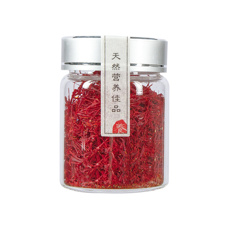 藏红花花苞，整朵原花干花