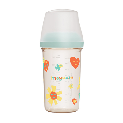 moyuum婴儿防胀气偏心宽口奶瓶
